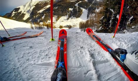Skiing Chalet France