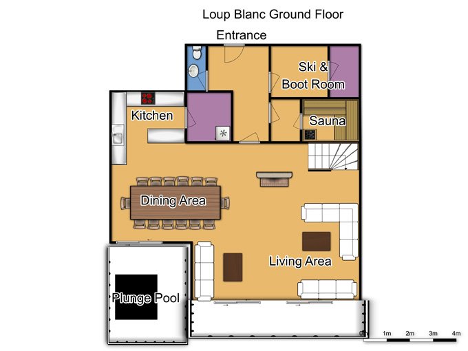 Chalet Loup Blanc in Les Deux Alpes