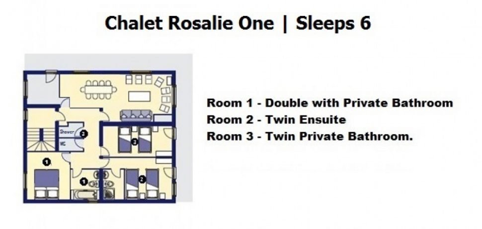 Chalet Rosalie one in Meribel