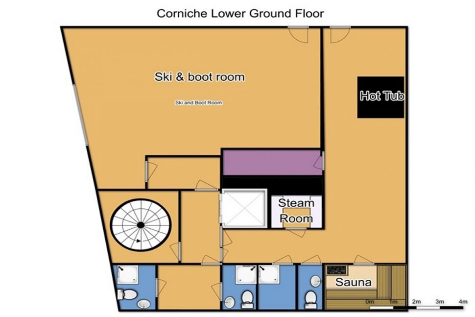 Chalet Corniche in Tignes