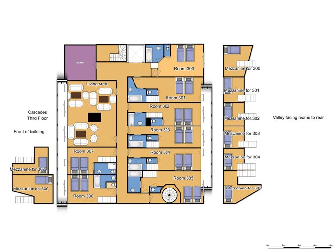 Chalet Cascades in Courchevel