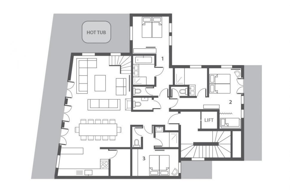 Chalet Colibri Penthouse in Morzine