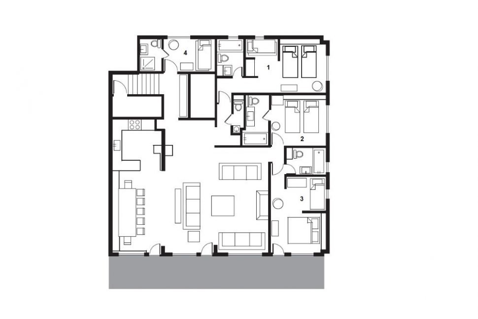 Lugano Suite in La Plagne